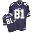 Youth Dallas Cowboys #81 Terrell Owens Navy Replica Jersey