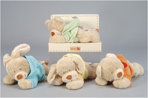 Nicotoy Baby Spieluhr Bär grün