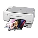 HP Photosmart C4280 All-in-One - Multifunction ( printer / copier / scanner ) - color - ink-jet - copying (up to): 30 ppm (mono) / 23 ppm (color) - printing (up to): 30 ppm (mono) / 23 ppm (color) - 100 sheets - USB