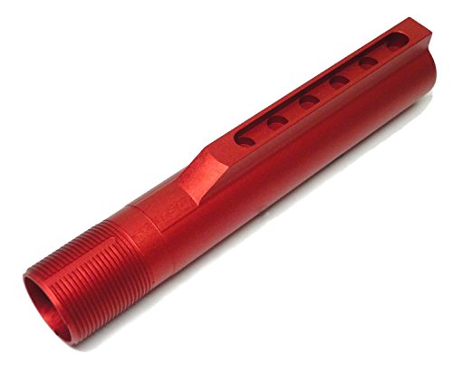 PC-armament, Model 4/15 .223 5.56 6 Position tube extension. Anodized RED.