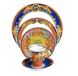Versace by Rosenthal Primavera 5 Piece Dinnerware Place Setting, Service for 1 415i%2BZwGaiL. SL160 Versace by Rosenthal Primavera 5 Piece Dinnerware Place Setting, Service for 1
