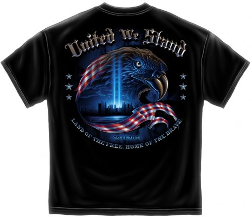 Patriotic T-shirt 911 Commemorative United We Stand