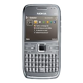 Nokia E72-1 Navi Sim Free Mobile Phone - Metal Grey