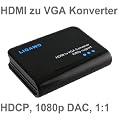 HDMI zu VGA Konverter Converter Wandler digital zu analog - HDCP, 1080p, 1:1, DAC