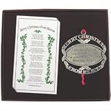 Memorial Ornament "Merry Christmas From Heaven"