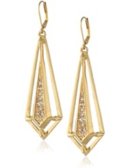 Sam Edelman Elongated Pave Drop Earrings