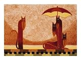 We Three By Toni Goffe. ART PRINT Size: 32 x 24 Inches