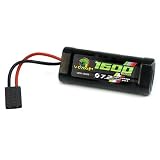 Venom 15022 7.2V 1600mAh NiMH 2 3A For Traxxas 1 16, Universal Plug by Venom Group International