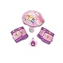 Disney Princess Helmet, Bell and Knee and Elbow Pads - Strong Lightweight Bike