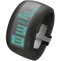 o.d.m. Unisex Pixel Series Black with Aqua Watch #DD101A-3