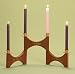 Contemporary Religious Tiered Christmas Advent Candle Holder