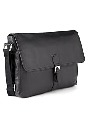 Leather Buckle Dispatch Bag