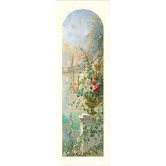 Kunstdruck 'Scenic Panel III' von P.V. Galland - Bildgr��e 23 cm Breite x H�he 90 cm