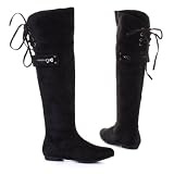 Produkt-Bild: Damen Schuhe, Stiefel, 66960, Synthetik in hochwertiger Wild Leder Optik