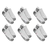Hanes  Heel Shield Sock 6-pk. - White (6-12)