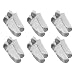 Hanes� Heel Shield Sock 6-pk. - White (6-12) Image