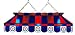 Imperial Texas Rangers Licensed 40-Inch Rectangular Stained Glass Billiard Table Light