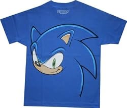 Bioworld Youth Sonic The Hedgehog Face T-shirt