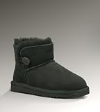 UGG Australia Bailey Button Black Mini Junior Boot (6)