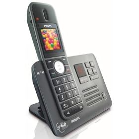 Philips SE7451B - Cordless phone w  call waiting caller ID and answering system - DECT\GAP by Philips