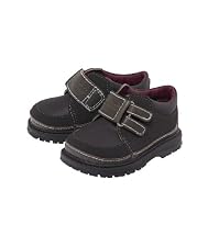 brown velcro shoes