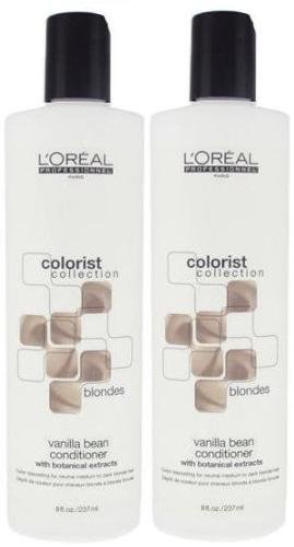 L'Oreal Colorist Collection Blondes Vanilla Bean Color Depositing Conditioner (8 fl oz /237ml)Each (Qty, of 2 Bottles)