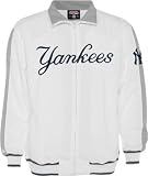 New York Yankees Track Jacket: Stitches White Track Jacket