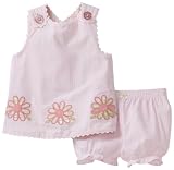 Hartstrings Baby-Girls Newborn Seersucker Top Short Set