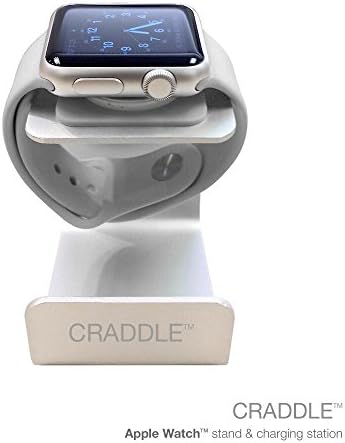 Apple Watch Stand Apple Watch Charging Station - Choose From 6 Colors To Match Your Apple Watch Band Or Style - Complements All Apple Watch Models - Aluminum Build With Surface Protectors - CRADDLE®