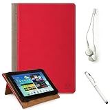 MAGENTA, Grey Challenging Cover Portfolio Jacket Mary Case, Stand By yourself, Lightweight, Protective Slimline Strong, Flip Folio Book Fashion Design and style For Google Nexus seven inch Pill by Asus + WHITE Crystal Very clear Higher Quality Hd Sounds Filter Ear buds ( three.5mm Jack ) + Professor Pen 3 in 1 Crimson Laser Pointer / LED White Gentle / Stylus / White Pen
