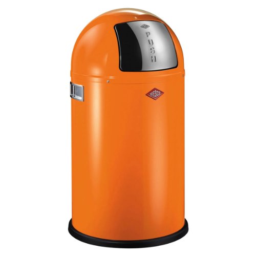 Wesco 175 531-25 Pushboy jr. Abfallsammler, orange