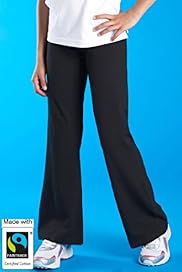Girls Fairtrade Cotton Rich Yoga Pants