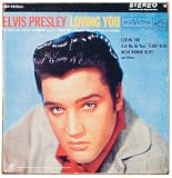 Elvis Loving You Album Cover Metal Sign