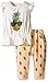 Rosie Pope Baby Girls' 2 Piece Pineapple Print Shirt with Pineapple Print Pant Set