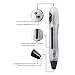 3D Printing Pen,The Fourth Generation 3d Art Pen for Doodling, Art & Craft Making, 3D Modeling and Education Comes with 1.75mm PLA Filament Refill (Crystal)