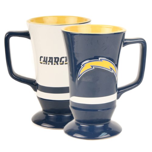 San Diego Chargers 2-Sided 12 Oz Ceramic Coffee Mug (2-Pack)