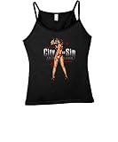 O.D.M. - City of Sin - Black Ladies Tank Top