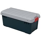 アイリスオーヤマ ボックス RVBOX 800SF グレー/ダークグリーン 幅78.5×奥行37×高さ34cm