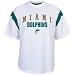 Men's Miami Dolphins S/S White 'Team Standings' Tshirt
