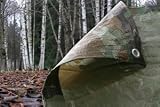 CAMO CAMOUFLAGE TARPAULIN TARP 2.4M X 3.0M WATERPROOF