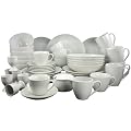 Creatable 187803 Kombiservice Luna, 50-teilig, wei�