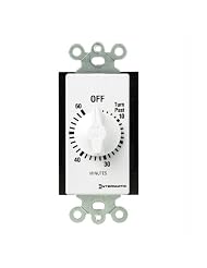 Buy Intermatic FD60MWC 60-Minute Spring Loaded Wall Timer, White by Intermatic