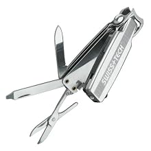 Swiss+Tech ST10705 Smart Clip Ultra Personal Key Ring Companion, Metal Gift Box with Window