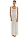 PattyBoutik Women's Scoop Neck A-Line Maxi Dress