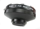 Nikon SLR Lens to C-Mount Adapter +C-mount Body/Lens Cap for Bolex,CCT