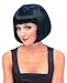Rubie's Costume Co Women's Black Super Model Wig