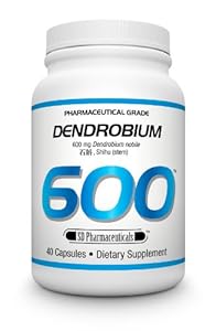 SD Pharmaceuticals Dendrobium 600 Capsule, Shihu, 40 Count
