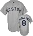 Majestic Boston Red Sox #8 Carl Yastrzemski Grey Throwback Replica Jersey (X-Large)