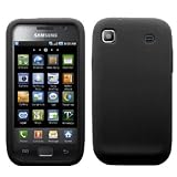 Schwarz Silikon Hülle Schutzhülle Tasche Case für Samsung i9000 Galaxy S / i9001 Galaxy S PLUS