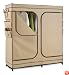 Honey-Can-Do WRD-01272 Double Door Storage Closet with Shoe Organizer, 60-Inch